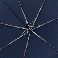 Складной зонт Take It Duo, темно-синий