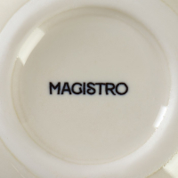 Салатник фарфоровый Magistro Ocean, 300 мл, цвет голубой