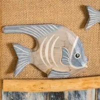 Панно плетёное &laquo;Пара рыбок&raquo;, 25&times;4&times;55 см