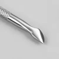 Шабер двусторонний, лопатка вогнутая, топорик, в чехле, 12.6 см, цвет серебристый