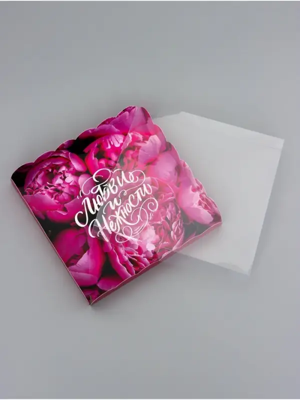 Коробка для печенья, &laquo;Комплимент&raquo;, 21&times;21&times;3 см