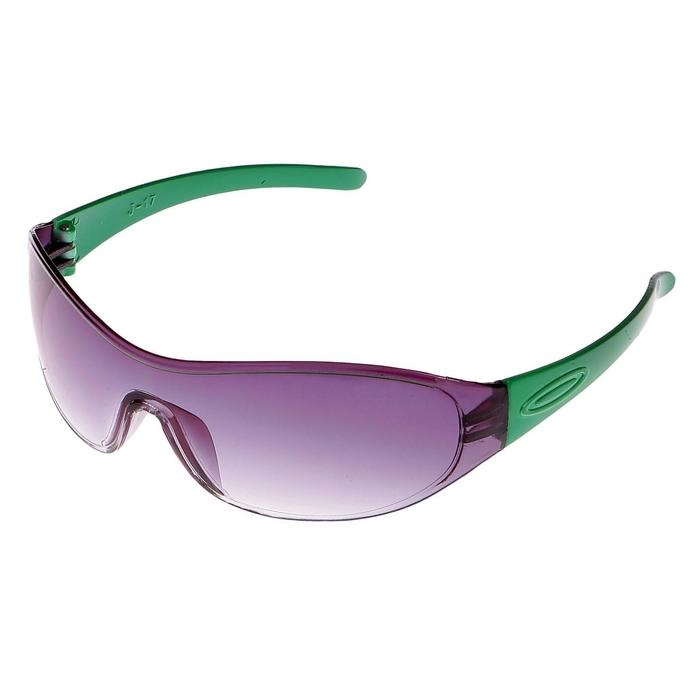 Очки солнцезащитные детские OneSun, UV 380, 13.5&times;12&times;4 см, оправа полоса, дужки микс