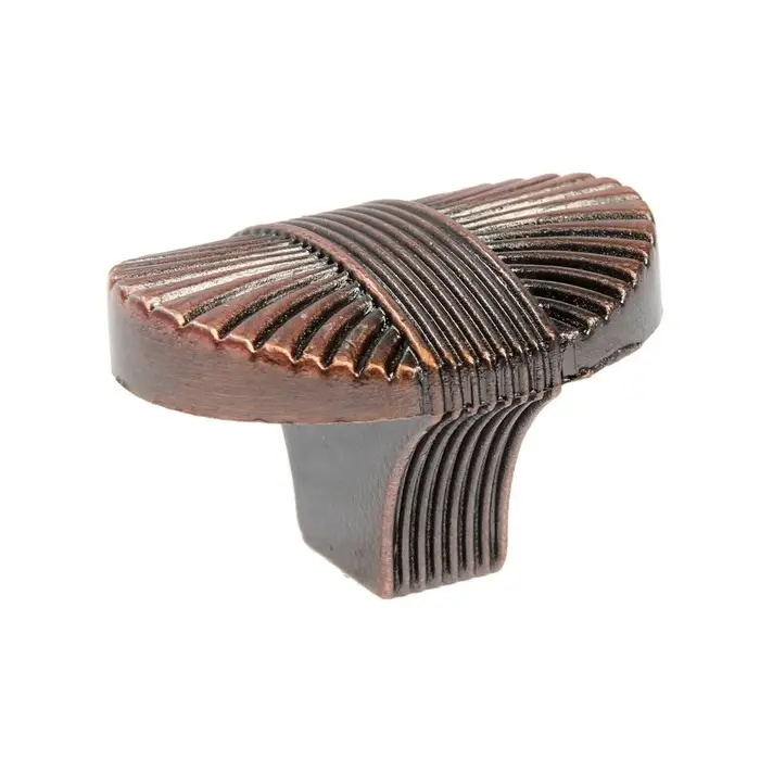 Ручка-кнопка CAPPIO, цинк, d=35 мм, цвет медь