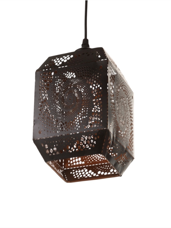 Светильник "Кэлшот " (Вихрь) 1х40Вт Е27 черный 13х13х20+100см