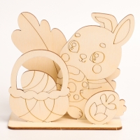 Заготовки для творчества. Роспись по дереву &laquo;Зайчик&raquo;