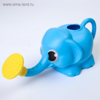 Ковш пластиковый для купания и мытья головы, детский банный ковшик &laquo;Слоник&raquo;, 650 мл., цвет МИКС