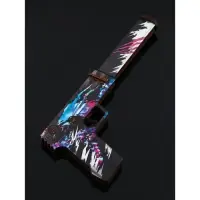 Набор сувенирное оружие &laquo;Некромантика&raquo;, автомат М4А4, пистолет с глушителем, нож-штык, 3 шт