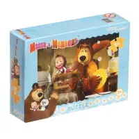 Пазлы &laquo;Маша и Медведь&raquo;, 54 элемента, МИКС