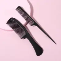 Набор расчёсок, 2 предмета, чёрный