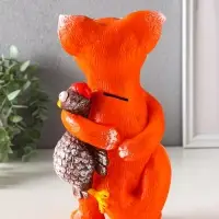 Копилка для денег &laquo;Хитрый лис&raquo;, гипс, 25&times;13.5&times;13.5 см