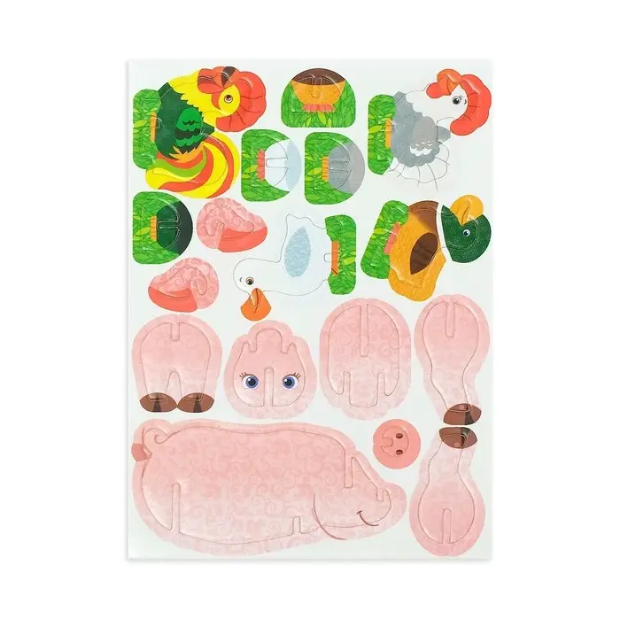 3D Конструктор &laquo;Ферма&raquo;, 17 деталей