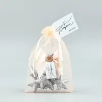 Мешочек подарочный из фатина с термонаклейкой &laquo;Бант&raquo;, 11 х 16 см +/- 1.5 см