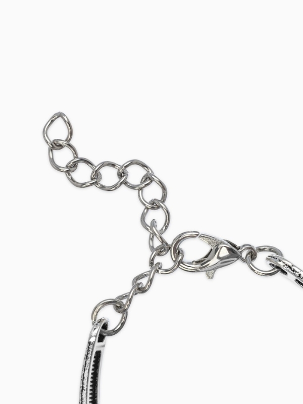 Браслет ассорти &laquo;Бирюзовый мир&raquo; круг, цвет голубой в серебре, L=19 см