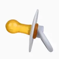 Набор классических пустышек, 2 шт., латекс, зелёный/серый, в контейнере, от 3 мес., M&B