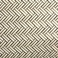 Сумка плетёная пластиковая 30х15х35 см, цв. чёрный-белый