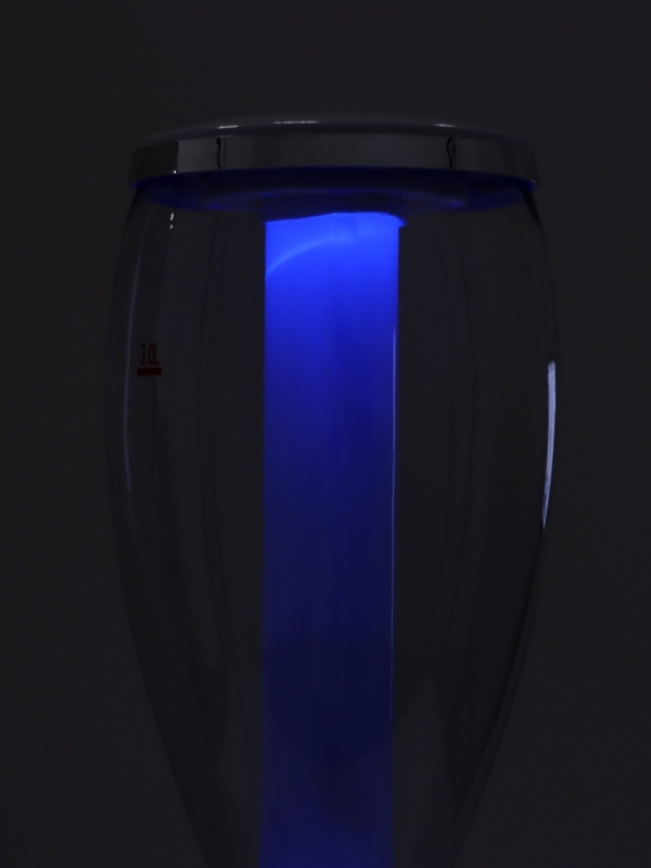 Башня пивная &laquo;Вавилон стиль&laquo;, 3 л, ёмкость для льда, подсветка, пластик, серебристый