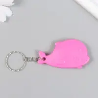 Брелок пластик канцелярский нож "Китёнок" МИКС 3,5х6,5 см