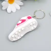Брелок резина "Кроссовок " МИКС 3х2,5х7,5 см