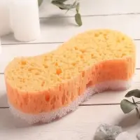 Губка для тела массажная &laquo;Наслаждение&raquo;, 18&times;9,5&times;5 см, цвет МИКС