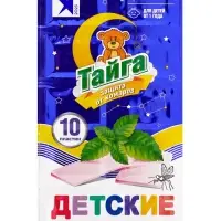 Тайга Детские пластины от комаров 10 шт.