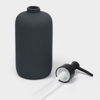 Набор для ванной "Лайн" 4 предмета (дозатор для мыла, стакан, 2 стакана,  мыльница)