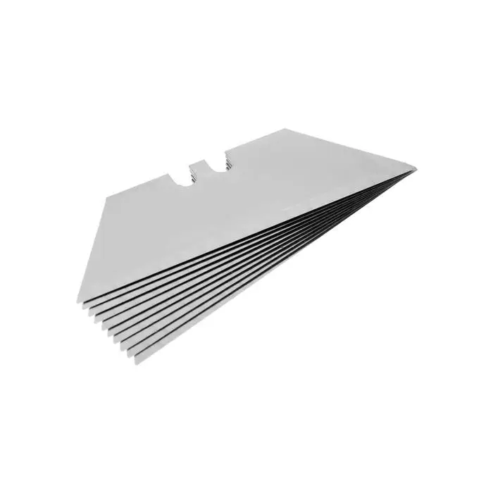 Лезвия для ножей ТУНДРА, трапециевидные, 19 мм, 10 шт.