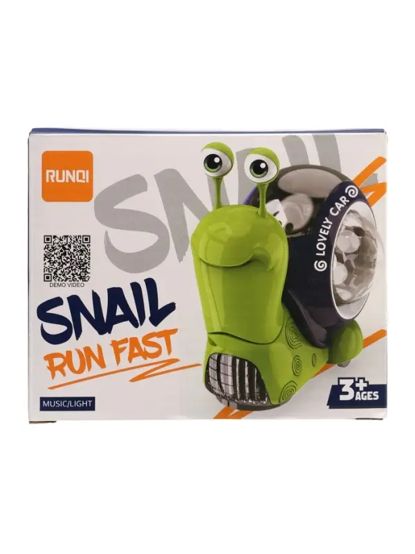 Музыкальная игрушка "Улитка" свет, звук