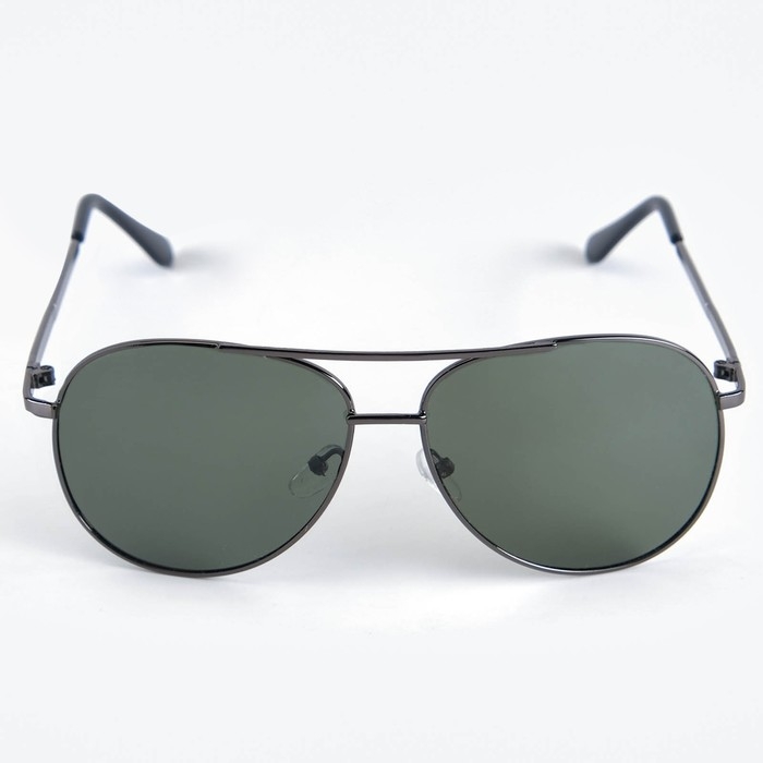 Очки солнцезащитные OneSun, поляризационные, дужка 14 см, ширина 14 см, 5&times;6 см, черные