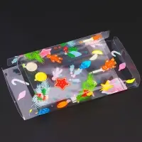 Коробка подарочная новогодняя складная ПВХ &laquo;Новогоднее настроение&raquo; 11&times;8&times;2 см