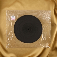 Резинка вязаная, 70 мм, 40 &plusmn; 2 м, цвет чёрный