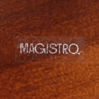 Блюдо фарфоровое для подачи Magistro &laquo;Галактика&raquo;, 27&times;12,5 см, цвет чёрный