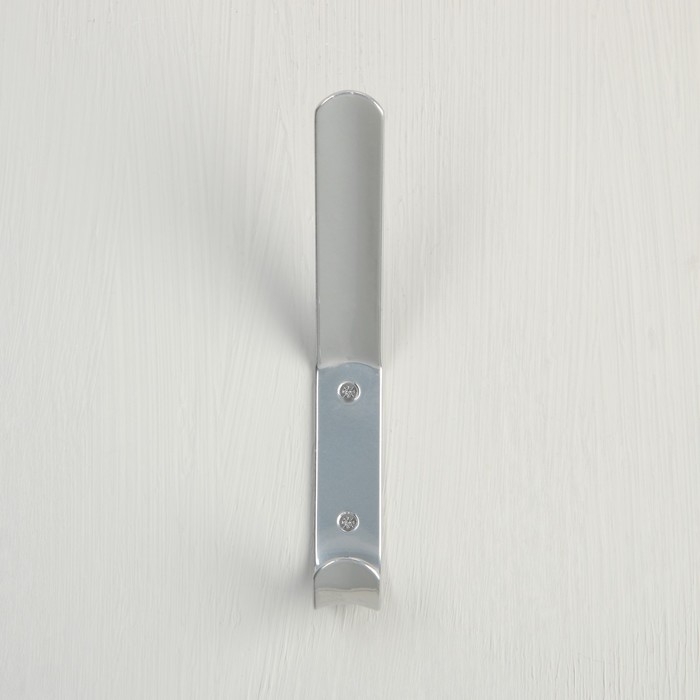 Крючок - вешалка  2 - х рожковый, цвет хром