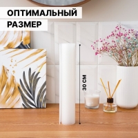 Коврик противоскользящий Доляна &laquo;Круги&raquo;, 30&times;150 см, прозрачный