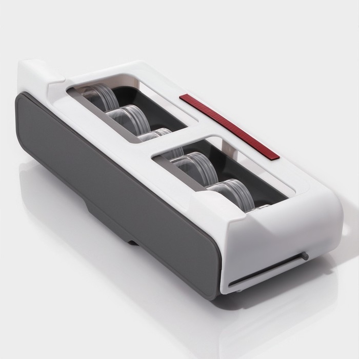 Органайзер подвесной для сыпучих продуктов в комплекте с банками, 6 шт (125 мл), 32&times;13,5&times;9,5 см