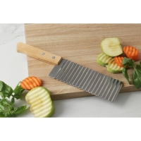 Нож для фигурной резки Доляна, 27&times;6 см, цвет серебристый