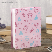 Фотоальбом на 100 фото 10X15см "baby shoes" для девочки