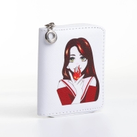 Кошелёк детский на молнии &laquo;Выбражулька&raquo;, цвет белый