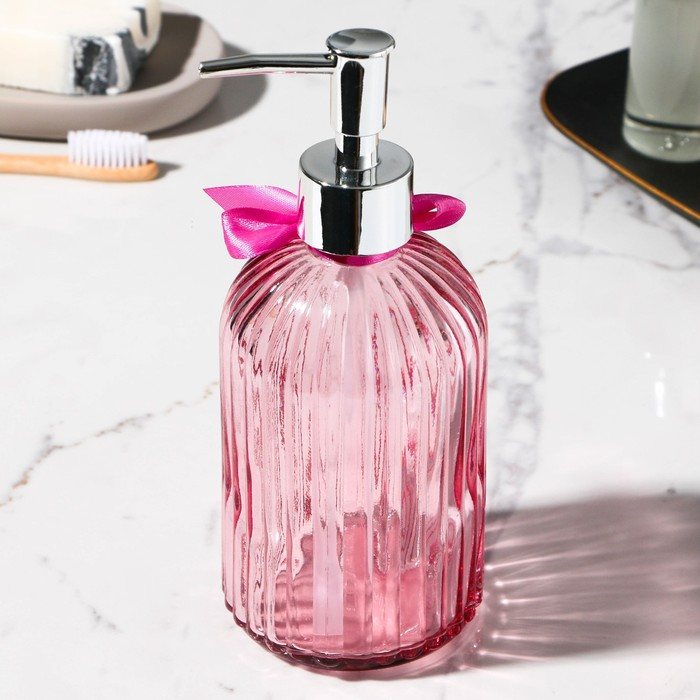 Дозатор для жидкого мыла &laquo;Тропики&raquo;, 400 мл.