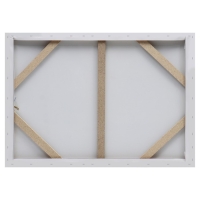 Картина-холст на подрамнике "Голубые перья" 50х70 см