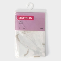 Штора для ванной Доляна &laquo;Мрамор&raquo;, 180&times;180 см, EVA, с люверсами