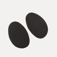 Подпяточники для обуви, 12,5 &times; 7,8 см, пара, цвет чёрный
