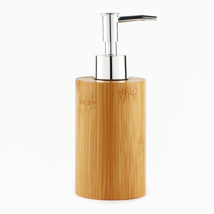 Дозатор для жидкого мыла &laquo;Home&raquo; деревянный, 160 мл.