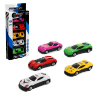 Набор металлических машинок &laquo;Спорткар&raquo;, 5 штук