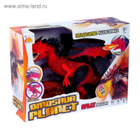 Дракон радиоуправляемый, эффект дыма, световые и звуковые эффекты