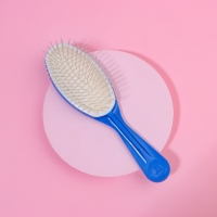 Расчёска массажная, 6 &times; 22 см, цвет МИКС, ЩМ-1, 3-О-АИ