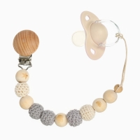 Держатель для соски - пустышки &laquo;Звезда&raquo;, деревянный