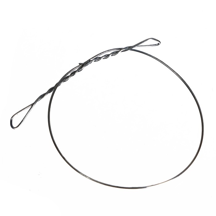 Поводок &laquo;Струна&raquo;, диаметр 0.45 мм, тест 20 кг, 25 см, 5 шт.