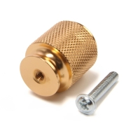 Ручка кнопка CAPPIO PK327, d=20 мм, цвет золото