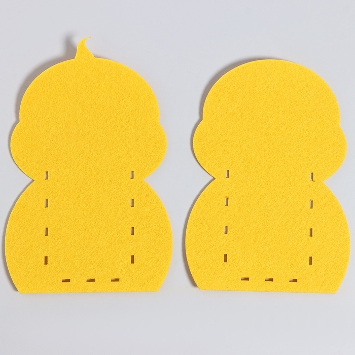 Набор для создания пасхальной корзинки из фетра &laquo;Цыпленок&raquo;