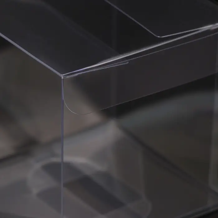 Складная коробка из PVC, прозрачная, 7&times;7&times;7 см